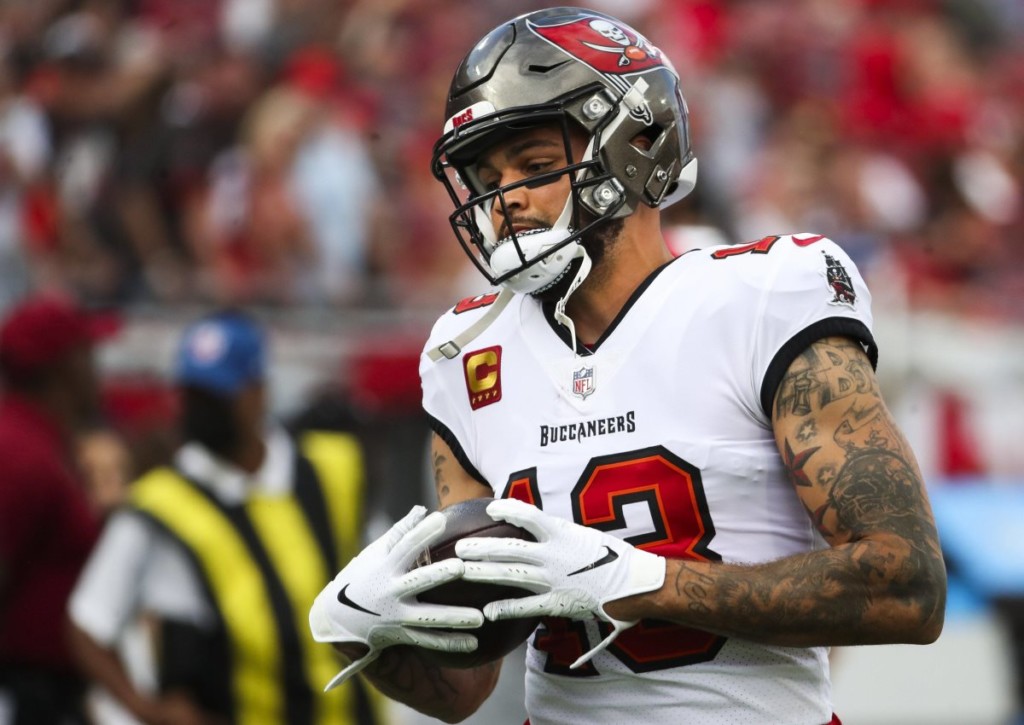 Zeigen die Bucs (im Bild: Mike Evans) gegen die Eagles mal wieder ihr Playoff-Gesicht?