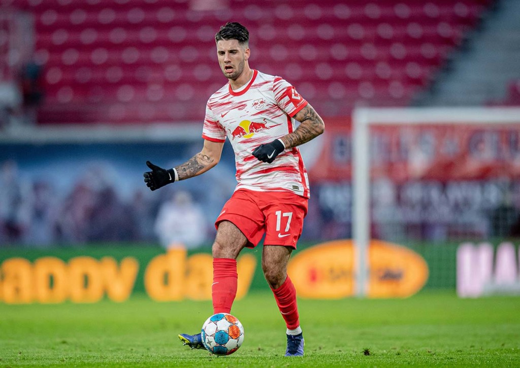 Erledigen Dominik Szoboszlai und RB Leipzig ihre Pflichtaufgabe gegen Hansa Rostock ohne jegliche Probleme? © IMAGO / motivio, 08.01.2022 RB Leipzig Rostock Tipp