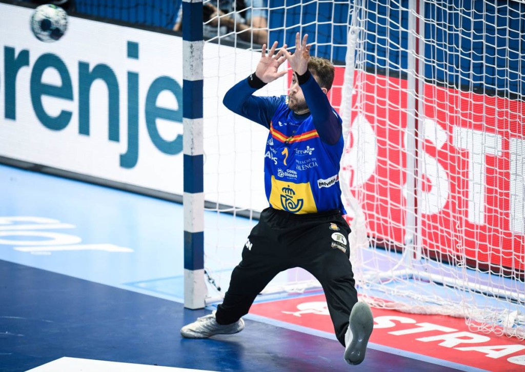 Wird Keeper Perez de Vargas für Spanien gegen Schweden im Handball EM-Finale erneut zum Matchwinner?