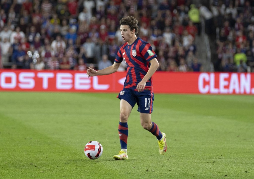 Unter anderem auf Brenden Aaronson ruhen die Hoffnungen der USA gegen El Salvador