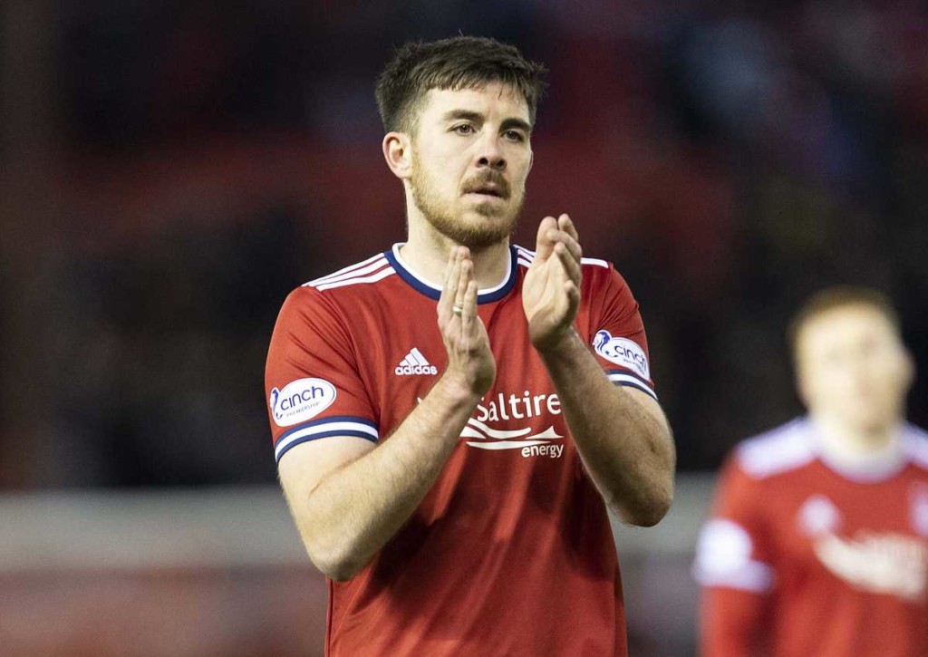 Gewinnt Aberdeen (im Bild: Gallagher) das Match gegen St. Johnstone? © IMAGO / Pro Sports Images, 09.02.2022 Aberdeen St. Johnstone Tipp