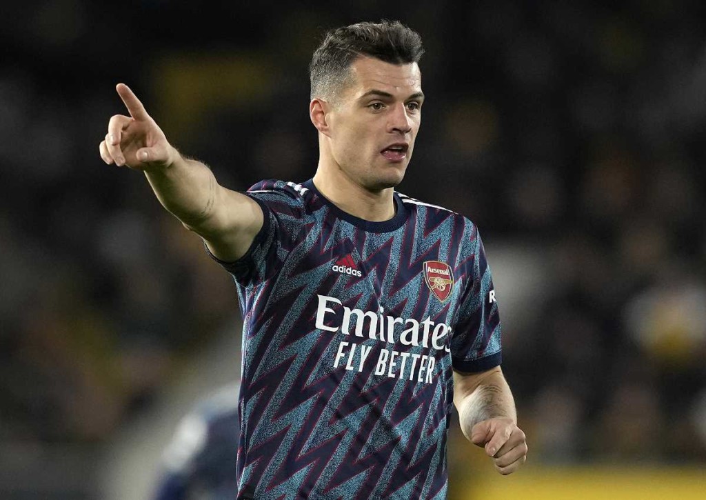 Bestätigt Arsenal (im Bild: Xhaka) die Favoritenrolle gegen Wolverhampton? © IMAGO / Sportimage, 11.02.2022 Arsenal Wolverhampton Tipp