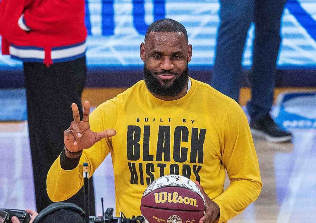 Gewinnt Team LeBron das All-Star Game 2022 gegen Team Durant? © IMAGO / Agencia EFE, 16.02.2022 Team LeBron Team Durant All-Star Game 2022 Tipp