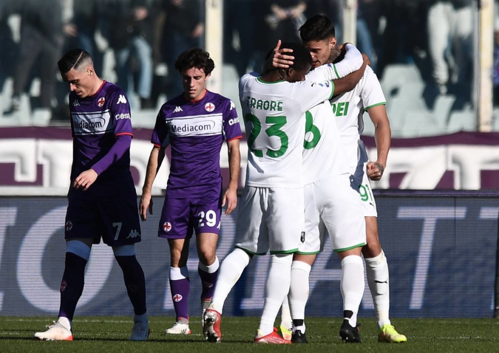 Fallen im Duell Sassuolo gegen die Fiorentina viele Tore?