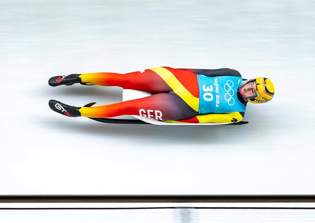 Holt sich Natalie Geisenber Gold im Eiskanal? © IMAGO / Eibner Europa, 03.02.2022 Holt sich Natalie Geisenber Gold im Eiskanal? © IMAGO / Eibner Europa, 03.02.2022