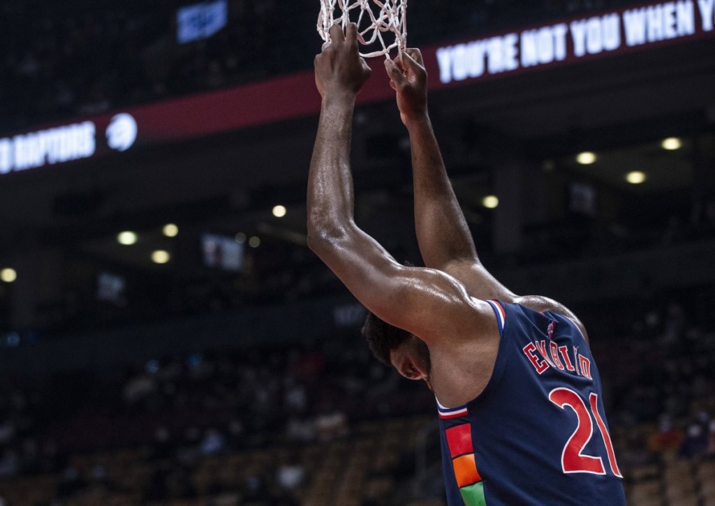 Drückt Joel Embiid dem Topspiel seiner 76ers gegen die Suns den Stempel auf?