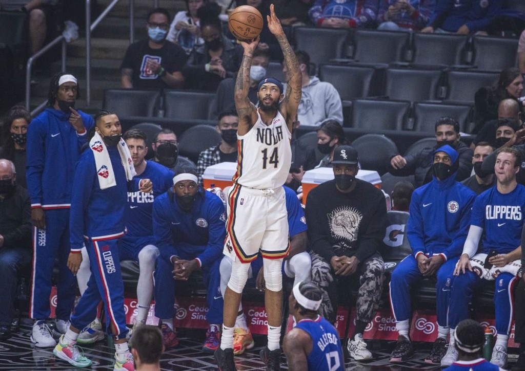 Landen die Pelicans dank Brandon Ingram eine Überraschung bei den Rockets? © IMAGO / ZUMA Wire, 29.11.2021 Landen die Pelicans dank Brandon Ingram eine Überraschung bei den Rockets?