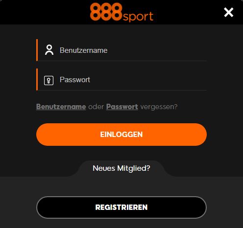 Bei 888Sport anmelden 888 Anmeldung