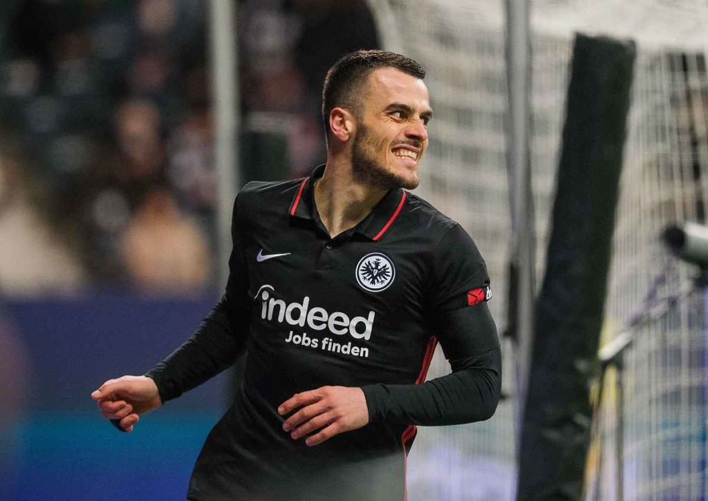 Schlagen Frankfurt und Kostic auswärts die Hertha? © IMAGO / Eibner, 26.02.2022 Hertha Frankfurt Tipp