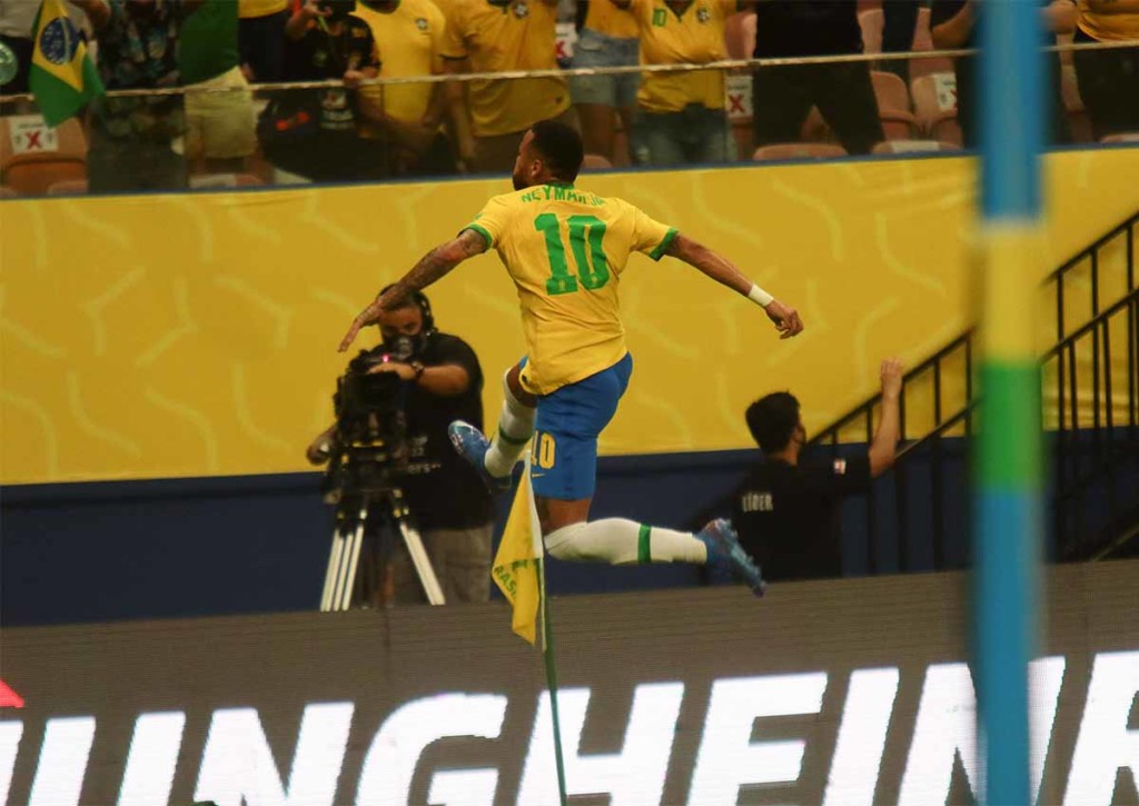 Lassen der zurückgekehrte Neymar & Brasilien Chiles Träume von der WM in Katar platzen? © IMAGO / Fotoarena, 14.10.2021 Brasilien Chile Tipp