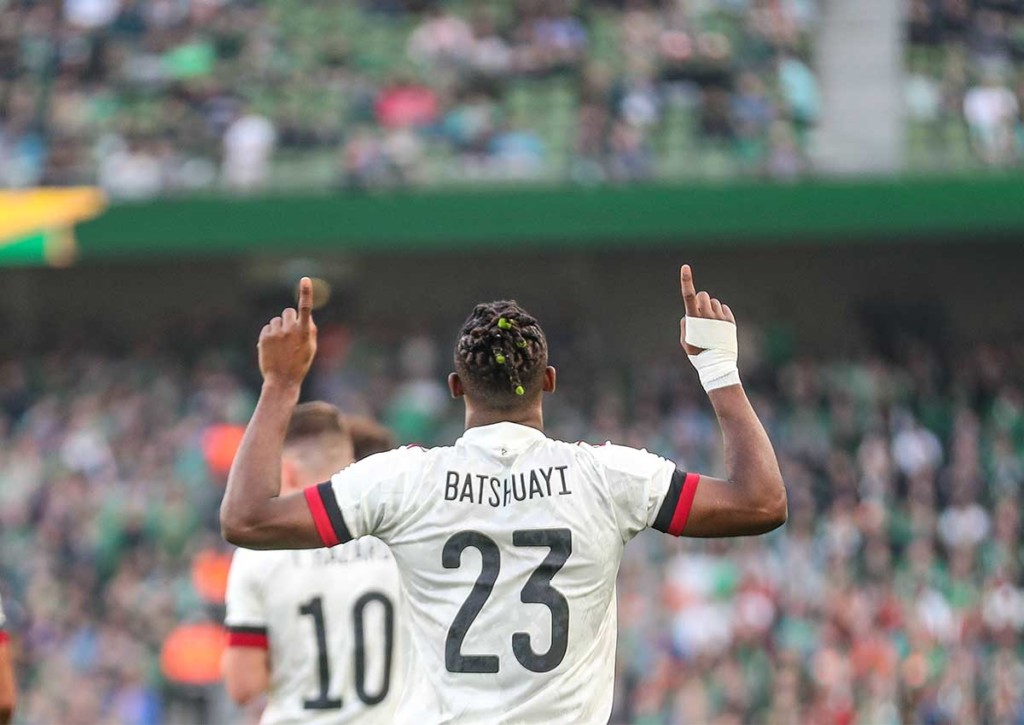 Gewinnt Belgien (im Bild: Michy Batshuayi) sein erstes Duell gegen Burkina Faso? © IMAGO / Belga, 26.03.2022 Belgien Burkina Faso
