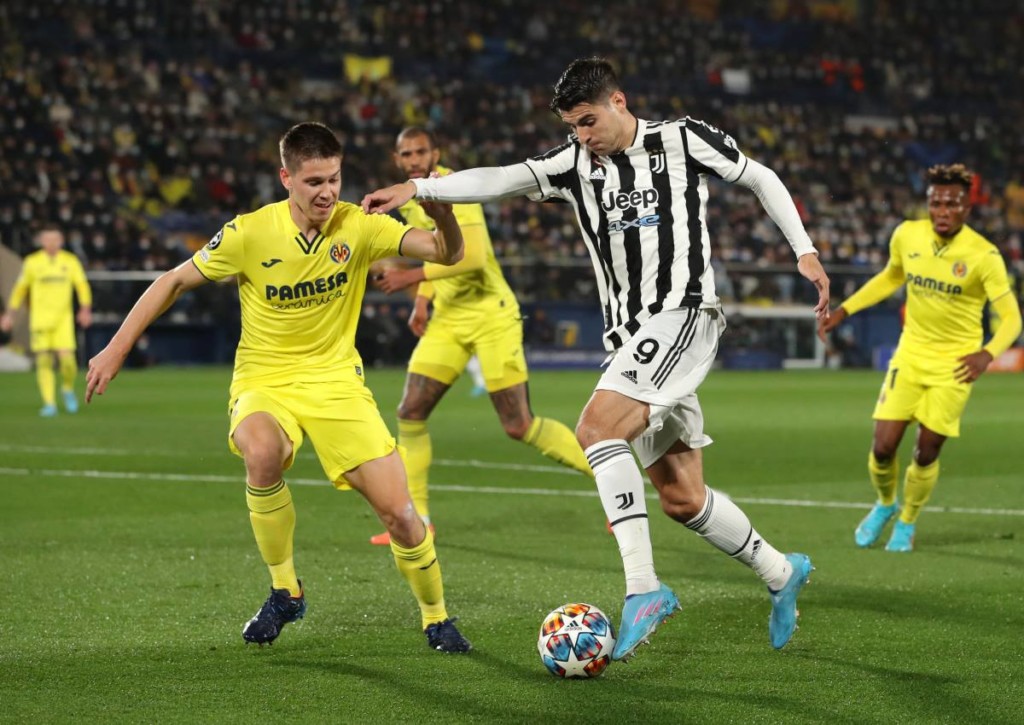 Wird Juventus (im Bild: Alvaro Morata) gegen Villarreal der Favoritenrolle gerecht?