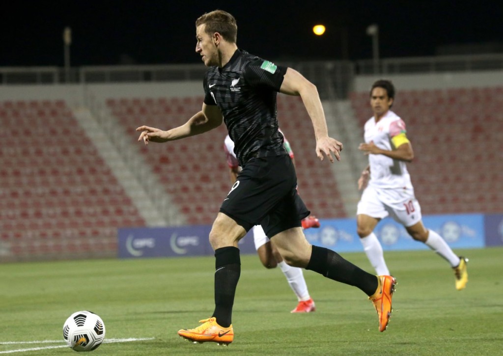 Zieht Neuseeland (im Bild: Chris Wood) gegen den Underdog von den Salomon-Inseln in die interkontinentalen Playoffs ein?