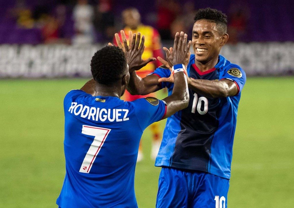 Holt sich Panama (im Bild: Edgar Barcenas & Jose Rodriguez) den Heimsieg über Honduras? © IMAGO / Sports Press Photo, 20.07.2021 Panama Honduras Tipp