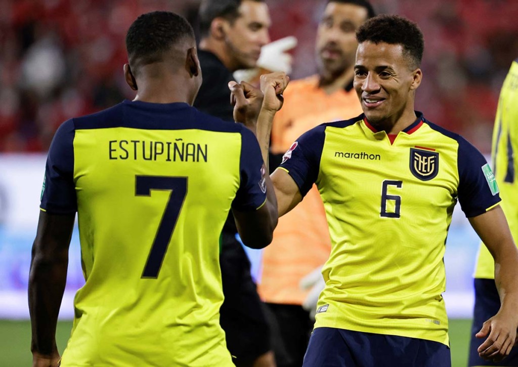 Feiert Ecuador einen Auswärtssieg gegen Paraguay? © IMAGO / Agencia EFE, 17.11.2021 Paraguay Ecuador Tipp