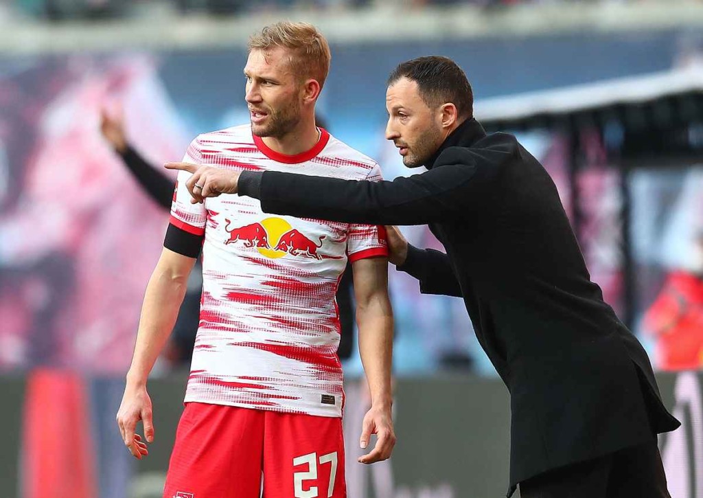 Überzeugen Tedesco und die Leipziger im Spitzenspiel am 28. Bundesliga-Spieltag? © IMAGO / Jan Huebner, 20.03.2022 Bundesliga 28. Spieltag Prognosen Podcast