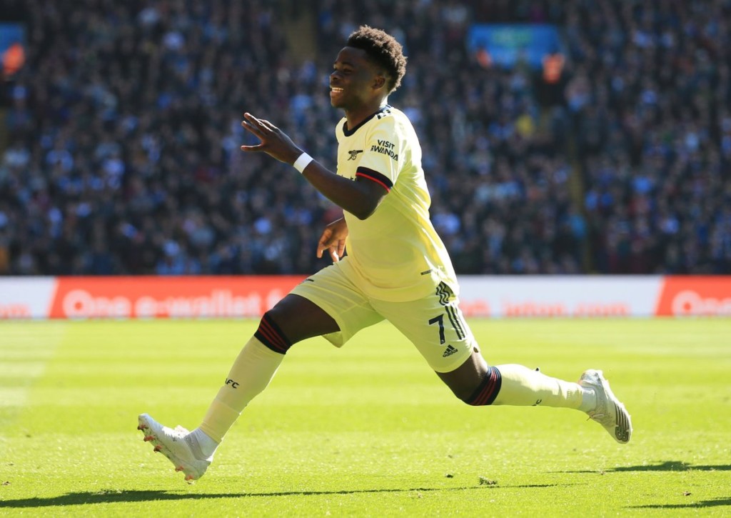 Sechster PL-Auswärtssieg in Serie für Arsenal (im Bild: Bukayo Saka) bei Crystal Palace?