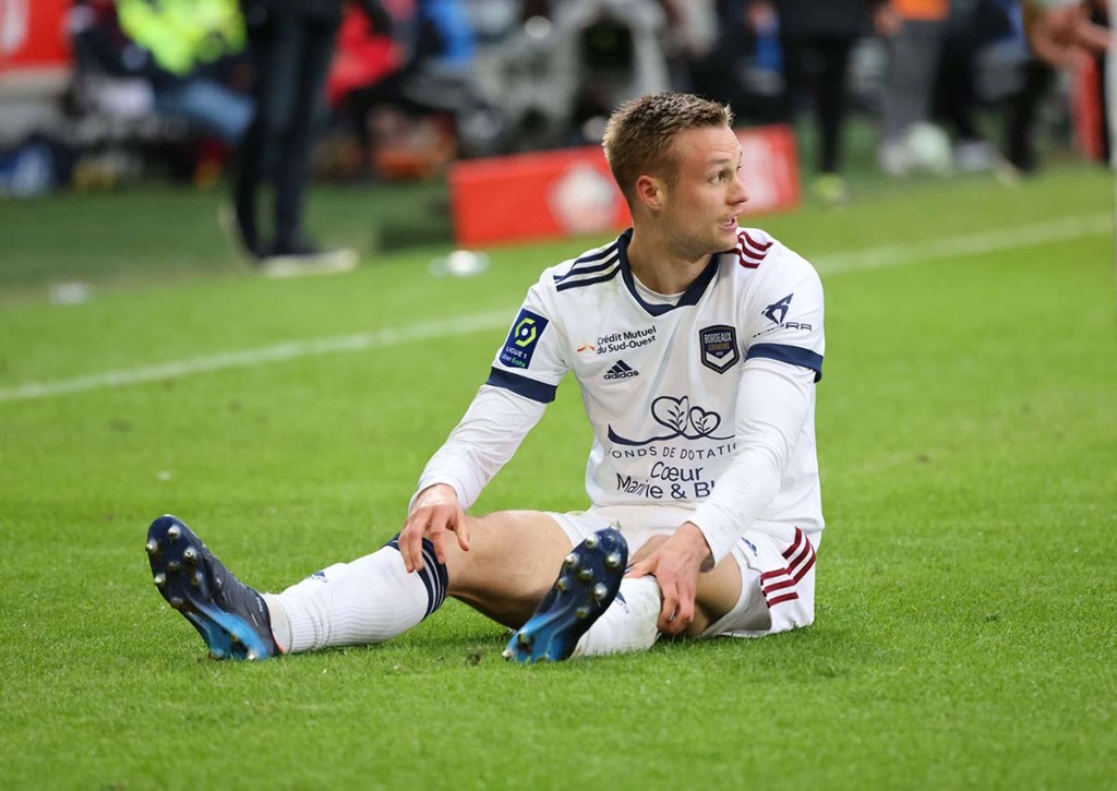 Behält Abstiegskandidat Bordeaux (im Bild: Stian Gregersen) die drei Punkte gegen Metz zuhause? © IMAGO / PanoramiC, 02.04.2022 Bordeaux Metz Tipp