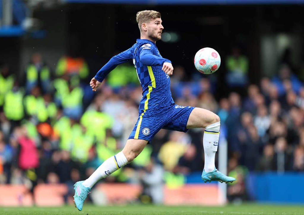 Gewinnt Chelsea (im Bild: Timo Werner) auch das Heimspiel gegen den Stadtrivalen aus Brentford? © IMAGO / Offside Sports Photography, 13.03.2022 Chelsea Brentford Tipp