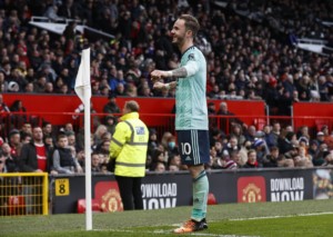 Fallen zwischen Leicester (im Bild: James Maddison) und PSV Eindhoven im Hinspiel viele Tore?