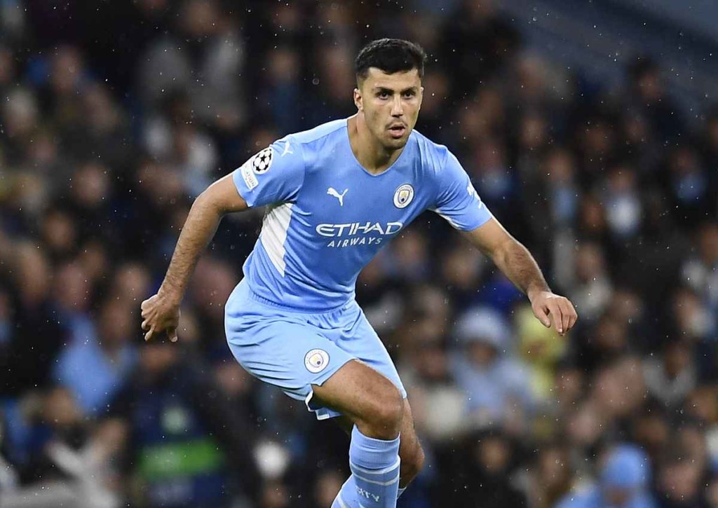 Manchester City (im Bild: Rodri) hat gegen Liverpool ein schweres Spiel vor sich © IMAGO / NurPhoto, 05.04.2022 Manchester City Liverpool Tipp