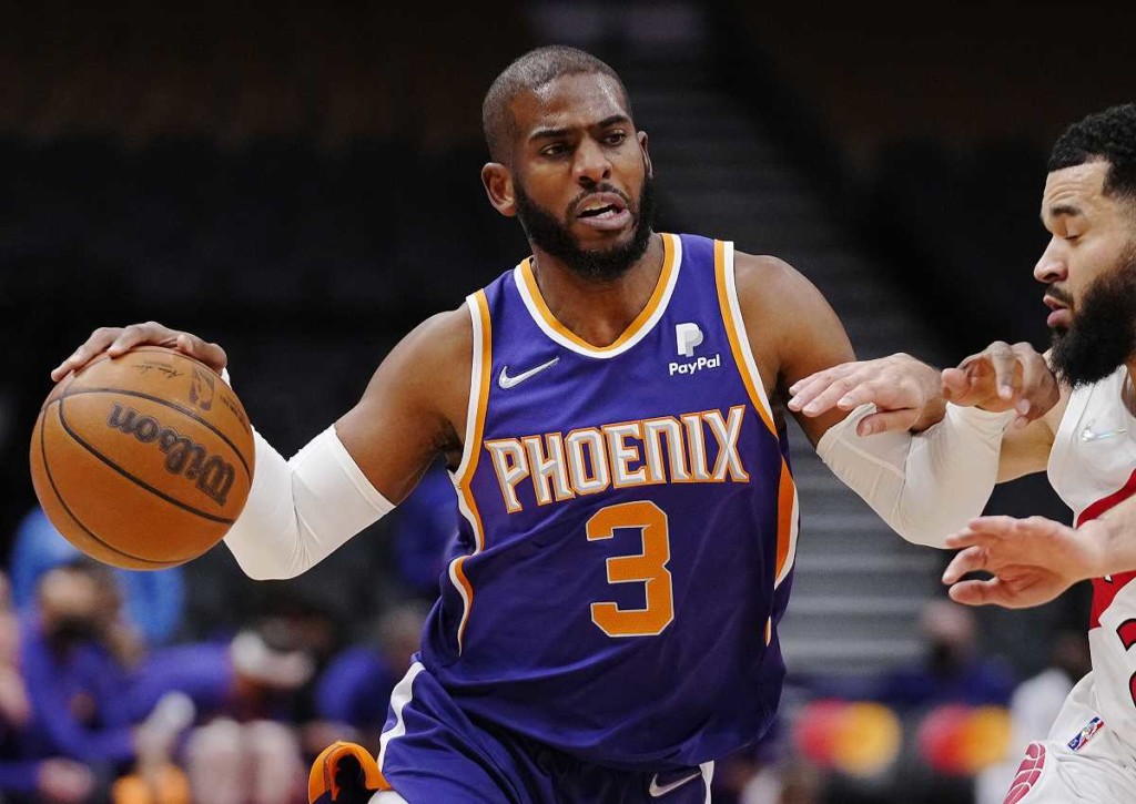Chris Paul und die Suns sind klarer Favorit gegen New Orleans © IMAGO / ZUMA Press, 11.01.2022 Phoenix Suns New Orleans Pelicans Game 1 Tipp