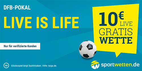 Gratiswette zum DFB Pokal Halbfinale - Sportwetten Angebote