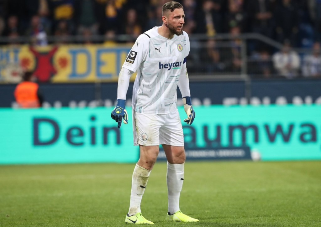 Hält BTSV-Keeper Fejzic im Spiel Meppen gegen Braunschweig seinen Kasten sauber?