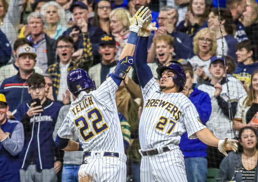 Die Milwaukee Brewers wollen gegen die Cincinnati Reds wieder jublen! © IMAGO / ZUMA Wire, 29.04.2022 Cincinnati Reds vs. Milwaukee Brewers Tipp 05 2022
