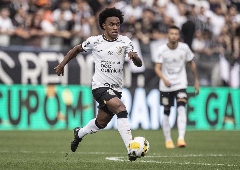 Corinthians (im Bild: Willian) ist deutlicher Favorit gegen Always Ready © IMAGO / Fotoarena, 01.05.2022 Corinthians Always Ready Tipp