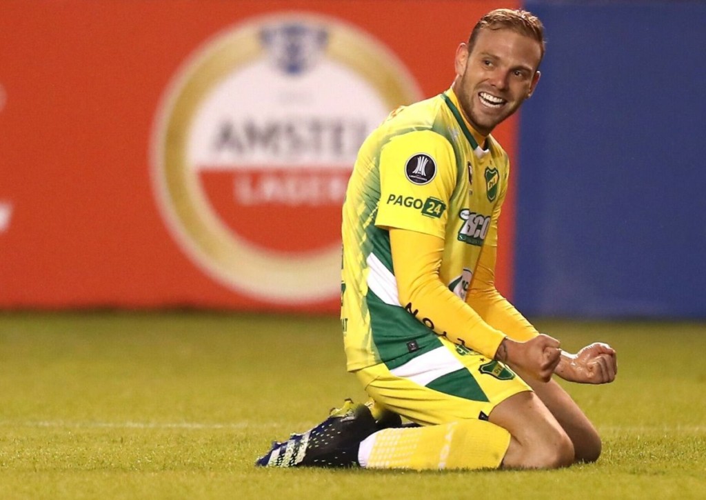 Setzt sich Defensa y Justicia (im Bild: Rodolfo Rotondi) bei LDU de Quito durch? © IMAGO / Agencia Efe, 21.04.2021 Setzt sich Defensa y Justicia (im Bild: Rodolfo Rotondi) bei LDU de Quito durch?