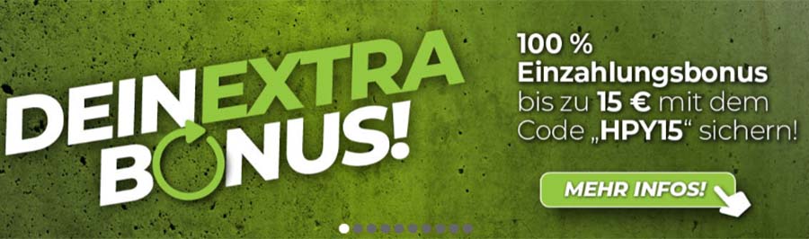 Happybet Extra Bonus