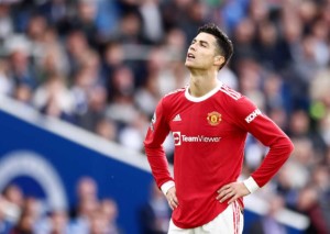 Rutscht Manchester United (im Bild: Cristiano Ronaldo) bei Crystal Palace doch noch aus den Europa-League-Rängen? © IMAGO / Shutterstock, 07.05.2022 Crystal Palace Manchester United Tipp