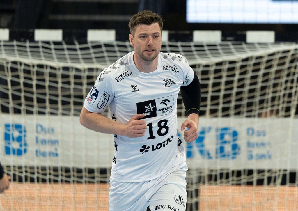 THW Kiel geht als klarer Favorit ins Duell mit Leipzig. © IMAGO / Eibner, 01.05.2022 Leipzig THW Kiel Tipp