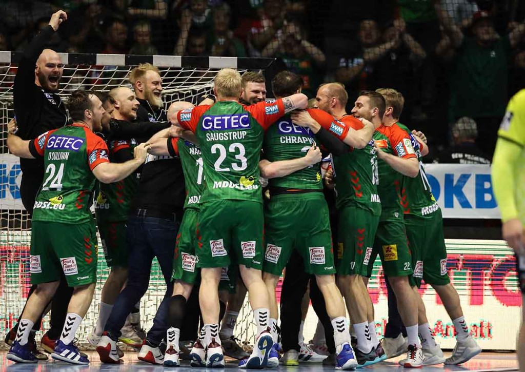 Gelingt Magdeburg auch der Heimsieg gegen Nantes im Kampf um das Final 4 Turnier? © IMAGO / Christian Schroedter, 01.05.2022 Magdeburg Nantes Tipp 05 2022