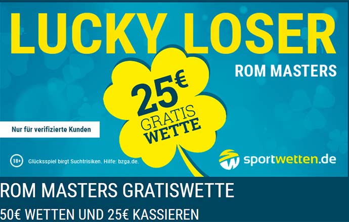 Sportwetten.de Gratiswette Tennis