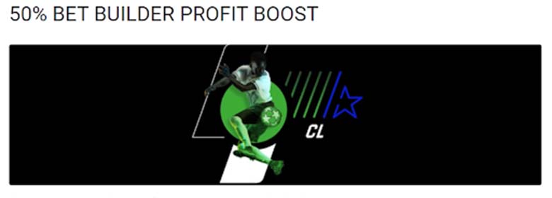 Unibet Bet Builder Profit Boost