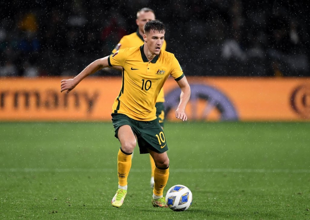 Sichert sich Australien (im Bild: Adnan Hrustic) gegen die VAE das Finalspiel gegen Peru?