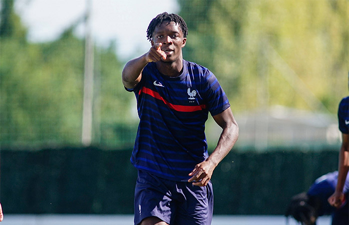 Zündet Frankreich (im Bild: Souleymane Isaak Touré) gegen Rumänien ein Offensivfeuerwerk bei der U19 EM 2022? © IMAGO / ZUMA Wire, 02.10.2021 Rumänien Frankreich U19 Tipp