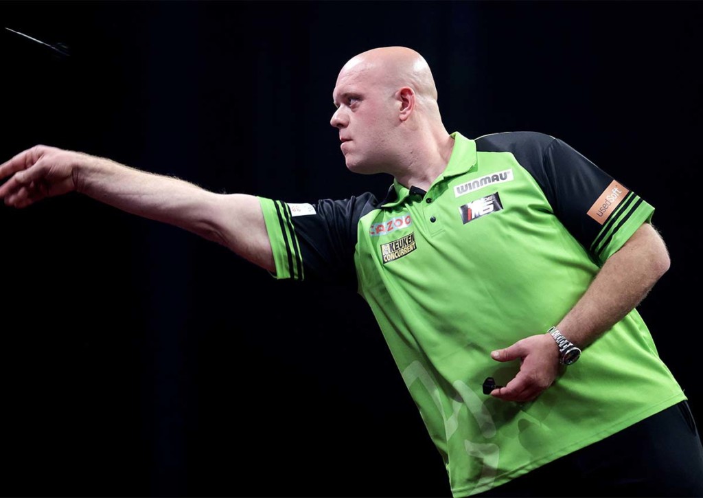 Michael van Gerwen Danny Noppert Tipp