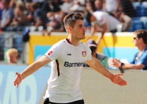 Wie torhungrig präsentiert sich Schick für Leverkusen gegen Elversberg? © IMAGO / Jan Huebner, 07.05.2022 Elversberg Leverkusen Tipp