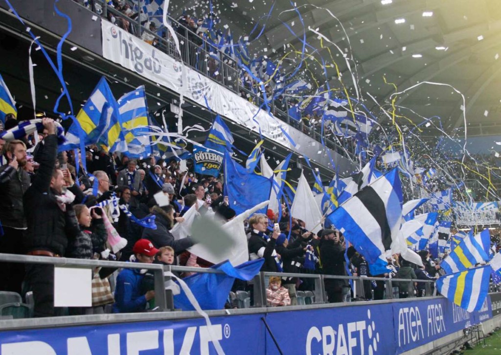 Sorgen die Fans von IFK Göteborg gegen Degerfors wieder für eine tolle Heimspielatmosphäre?