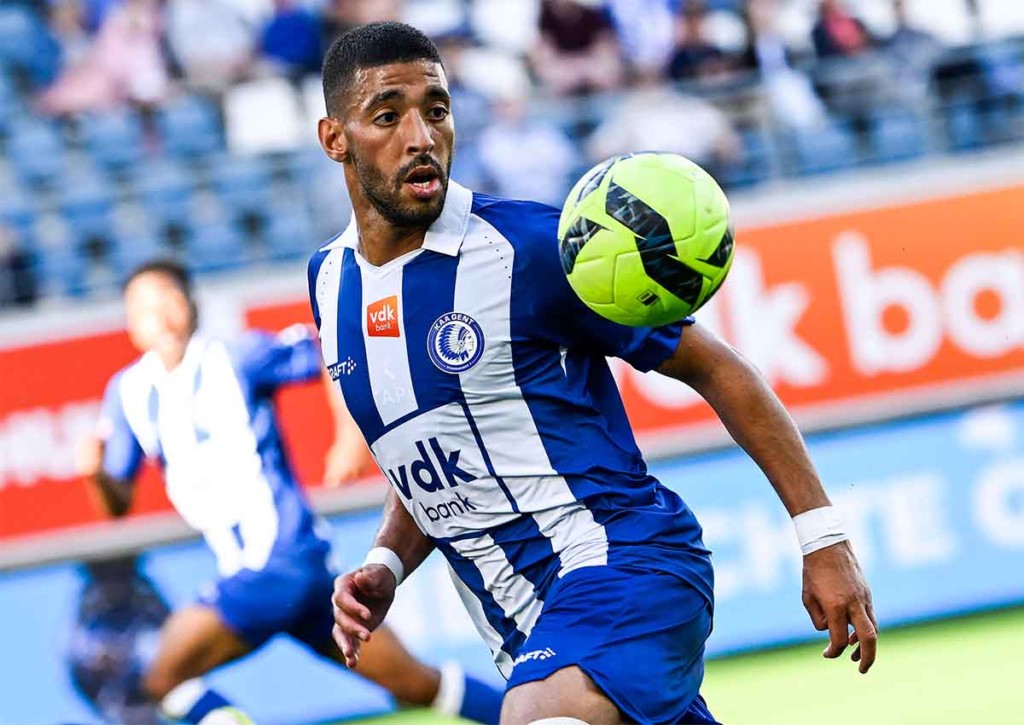 Wird Tarik Tissoudali erneut zum Matchwinner für Gent gegen St. Lüttich? © IMAGO / Belga, 09.07.2022 St. Lüttich Gent Tipp