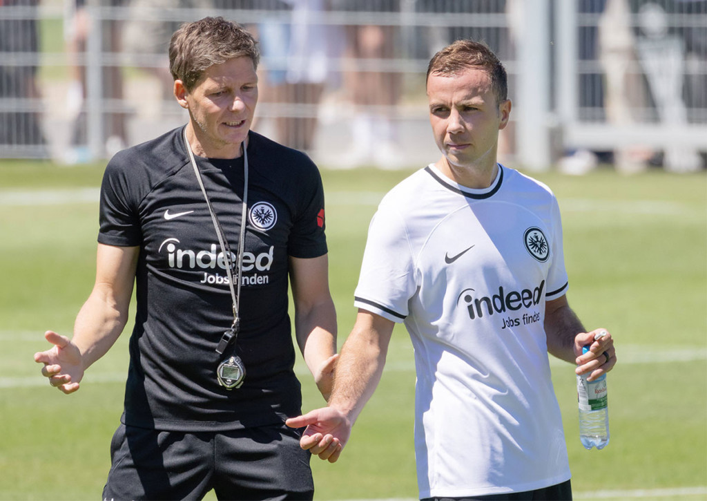 oliver-glasner-mario-götze Frankfurt - FC Turin