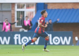 Feiert San Lorenzo (im Bild: Christian Nahuel Barrios) zuhause Talleres Cordoba einen Heimsieg? © IMAGO / Zuma Wire, 20.07.2022 Feiert San Lorenzo (im Bild: Christian Nahuel Barrios) zuhause Talleres Cordoba einen Heimsieg?