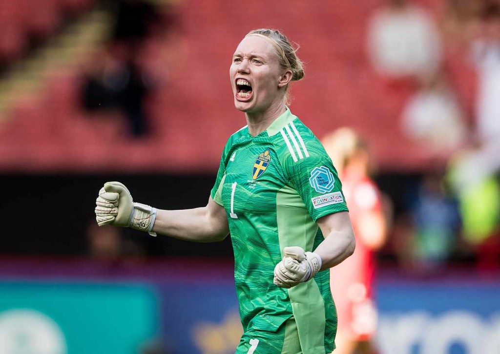 Hält Lindahl den Kasten von Schweden gegen Portugal sauber? © IMAGO / Beautiful Sports, 13.07.2022 Schweden Portugal Tipp