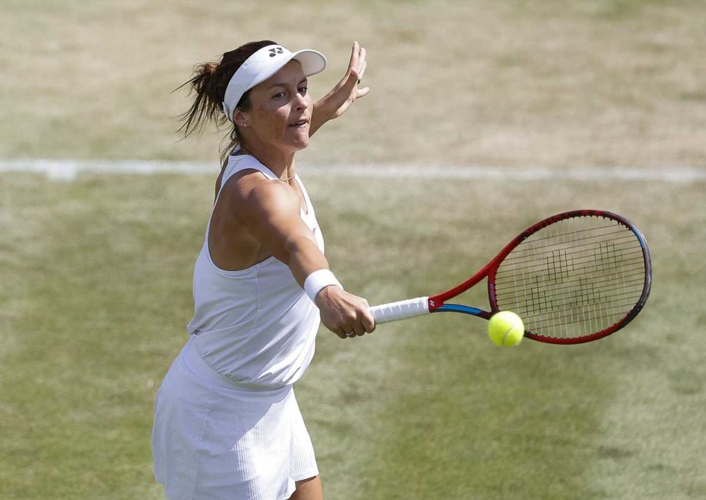 Schafft Maria die Überraschung gegen Ostapenko? © IMAGO / Hasenkopf, 01.07.2022 Tatjana Maria Jelena Ostapenko Tipp