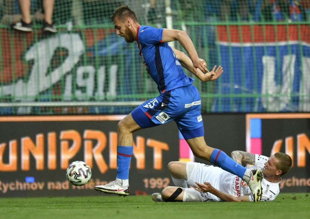 Gewinnt Viktoria Pilsen (im Bild: Tomas Chory) auch das Rückspiel gegen HJK Helsinki? © IMAGO / CTK Photo, 11.05.2022 Gewinnt Viktoria Pilsen (im Bild: Tomas Chory) auch das Rückspiel gegen HJK Helsinki?