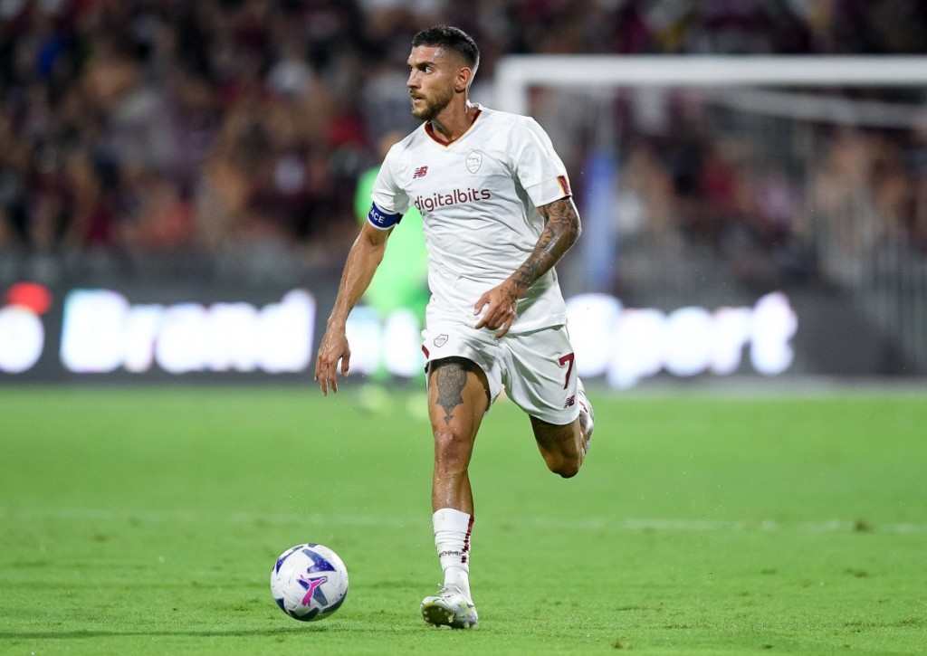 Unterstreicht die AS Roma (im Bild: Lorenzo Pellegrini) auch gegen Cremonese die eigenen Ambitionen? © IMAGO / sportphoto24, 14.08.2022 Unterstreicht die AS Roma (im Bild: Lorenzo Pellegrini) auch gegen Cremonese die eigenen Ambitionen?