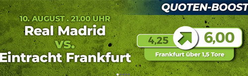 Real Frankfurt Quoten Boost
